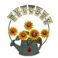 thumbnail image 1 of GOOHOCHY Hierro Arte Girasol Colgante Bienvenido Signo de la placa Colgando Decoración de la puerta, 1 of 8