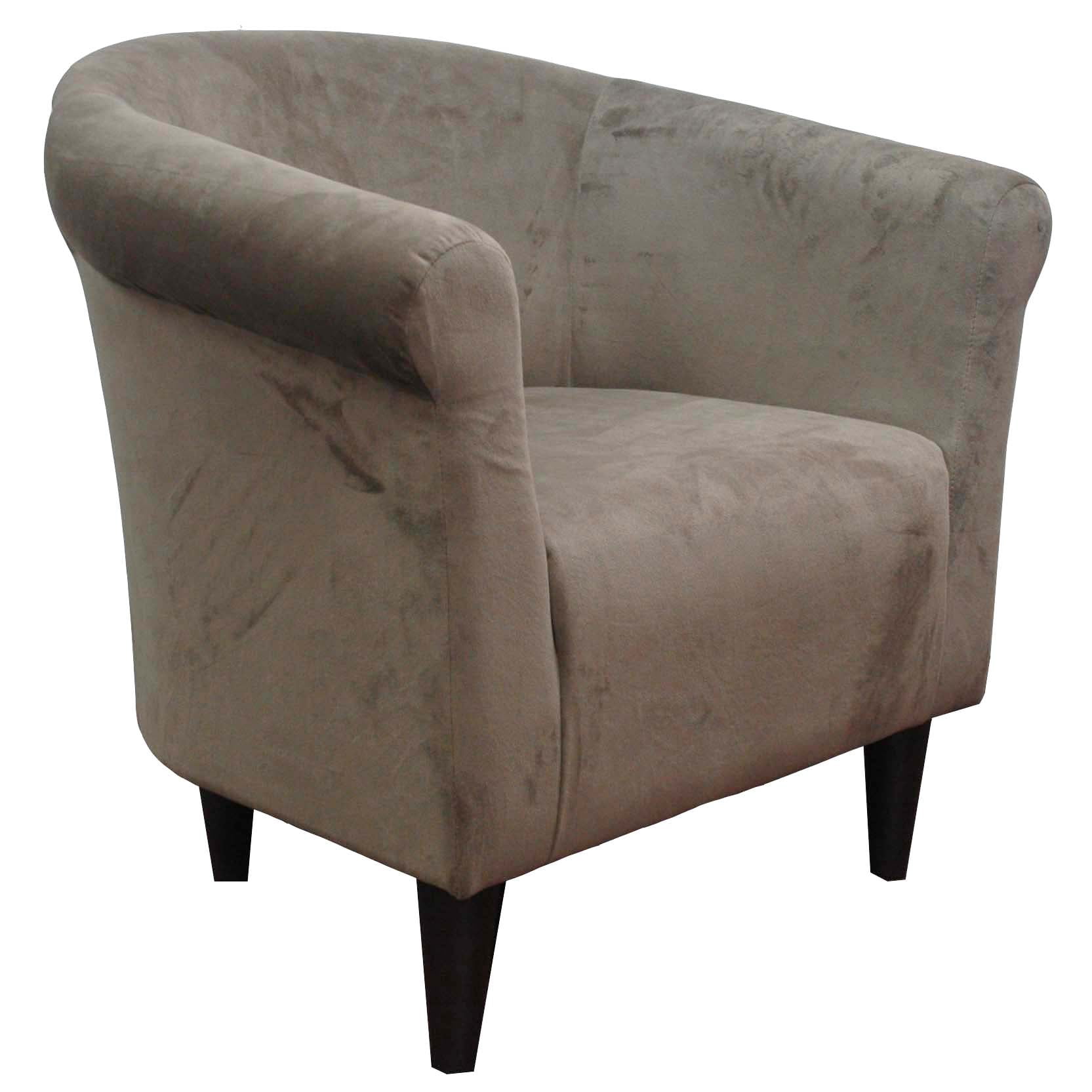 Newport Coffee Microfiber Club Chair