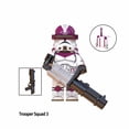 thumbnail image 4 of Juego de 8 Figuras de Ingeniero Constructor de la República, Minifiguras de Bloques de Plástico ABS, Regalo para Niños y Coleccionistas, 4 of 10