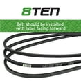 thumbnail image 3 of 8TEN Deck Belt for Cub Cadet Z-force S 60 01005376 01005376P 60 inch 810-CBL2428T, 3 of 4