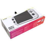 CRKD Nitro Deck - Professional Handheld Deck with Zero Stick Drift for Nintendo Switch and Switch OLED (White)