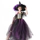 thumbnail image 2 of Txlixc, conjunto de disfraz de Cosplay para niñas, vestido de bruja de Halloween con sombrero, atuendo para accesorios de juego de rol Txlixc Moda, 2 of 8