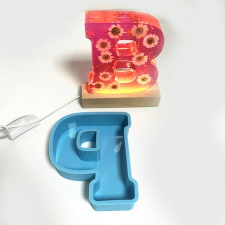 

Hunpta DIY Crystal Alphanumeric Cake Mold 26 English Alphanumeric Cake Silicone Mold