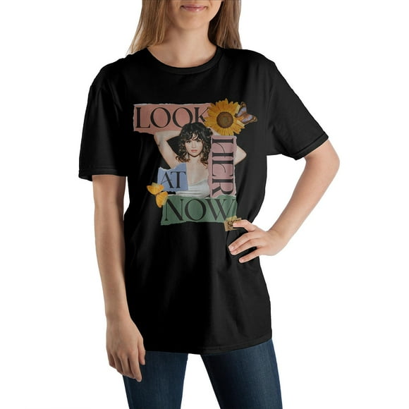 Bravado Selena Gomez Look At Her Now Black T-Shirt