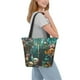 thumbnail image 2 of Fotbe Baroque Floral Still Life Bolsa de Playa con Estampado, Bolsa de Hombro, Bolsa de Mano Espaciosa, Bolsa de Viaje Ligera, Bolsa de Compras Versátil, 2 of 6