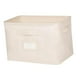 thumbnail image 5 of Cubo de almacenamiento para manta de edredón con asa, bolsa de almacenamiento de manta plegable para manta, dormitorio, suéter, ropa, edredones Sin Macarena  organizador de almacenamiento de armario, 5 of 8