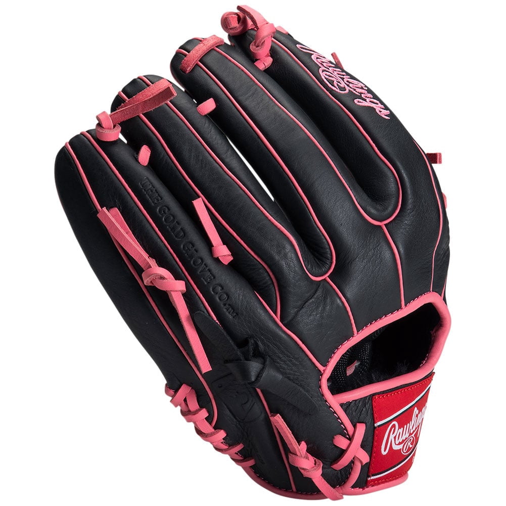 Rawlings Exclusive Youth Select Series 11.5" Baseball Glove (SS1150BP) Black/Pink 11.5