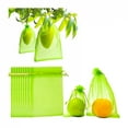 thumbnail image 2 of 100/50/20Pcs Fruit Protection Bags with Drawstring Fruit Protection Mesh Bag Protective Pouches for Strawberry Organza Gift Bags, 2 of 8