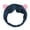 Navy, variant on Spa Headband For Washing Face Makeup Headband Skin Care Headband Cat Ears Headband For Facial