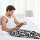 thumbnail image 5 of Balery Lilies Flowers Pantalones de pijama para hombre, pijama ultraligero, pantalón de descanso-X-Large, 5 of 6