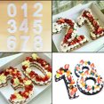 thumbnail image 4 of 0-9 Letters Numbers LOVE Heart Shape Stencil 0-9 Cake Embossing Acrylic Mold Sugarcraft Decorating Stencil Fondant Mould, 4 of 9