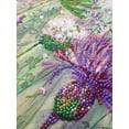 thumbnail image 5 of Abris Art Cornflowers in the Field Beaded Embroidery Kit, 5 of 5
