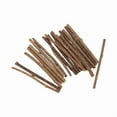 thumbnail image 2 of 20 Piezas de Varillas Silvervine Naturales para Palos Hierba Gatera, Masticables Matatabi, Juguetes Masticar Molares Limpieza Dientes, 2 of 5