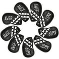 thumbnail image 1 of 9 fundas de golf con remaches tachonados para palos de golf, antideslizantes, impermeables Negro, 1 of 9