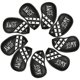 thumbnail image 1 of Paquete de 9 fundas para cabezas de hierro de golf con cuñas numeradas, funda protectora para cabeza de palo Negro, 1 of 9