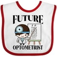 thumbnail image 3 of Inktastic Future Optometrist Eye Doctor Boys Baby Bib, 3 of 4