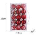 thumbnail image 3 of 15Pcs Hanging Ball Christmas Baubles Ornaments Set Tree Pendants Decoration Gift Balls, 3 of 7