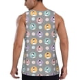 thumbnail image 3 of Easygdp Cute Geese Men's Tank Top, Sleeveless Muscle T Shirts, Breathable, Quick-Dry, Loose for Gym, Running, Fitness - XX-Large, 3 of 9