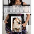 thumbnail image 3 of Cuteduck Women's Plus Size Outfit Sets Summer Sleeveless Crew Neck Loose Fit Casual Two Piece Lounge Suit with Pockets & Printed Pattern 1X-4X, 3 of 9