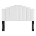 thumbnail image 3 of Modway Noelle Performance Velvet Twin Headboard in White, 3 of 9