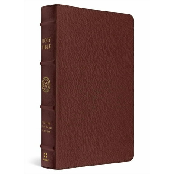 ESV Heirloom Bible, Gloria Dei: Single Column Edition (Calfskin, Grenada), (Hardcover)