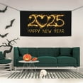 thumbnail image 2 of Pofeuu Happy New Year 2025 D Print Colorful Yard Festival Banner Sign Party Outdoor & Indoor Party Decoration Banne Festival Yard Sign-, 2 of 8