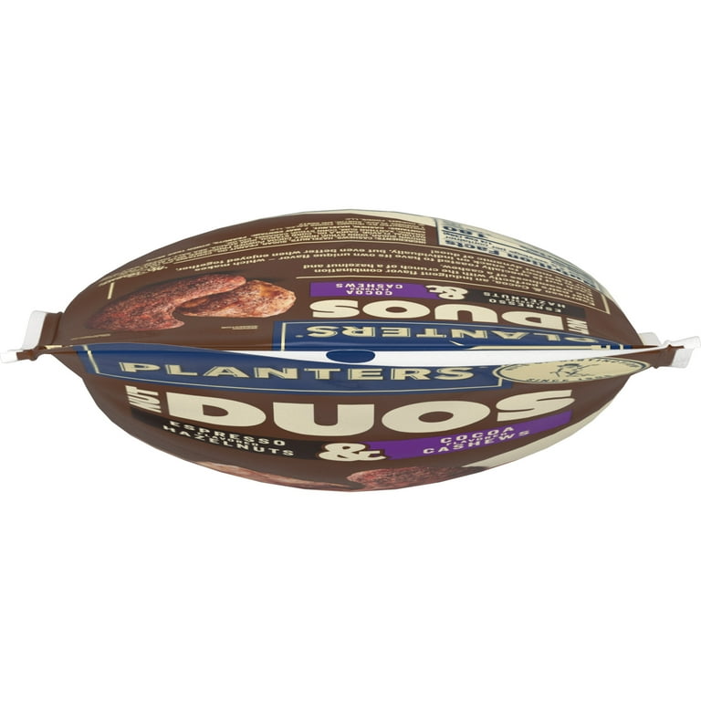 PLANTERS Nut Duos Cocoa Cashew and Espresso Hazelnut, Plant Based