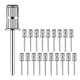 thumbnail image 1 of Mandrel Nail Drill Bit, 20 Pcs Sanding Bits for Nail Drill 3/32 inch, 1 of 5