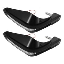 NIAIZEK Universal Motorcycle Handguards with Built-in Turn Signals and Wind Protector