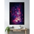 thumbnail image 2 of Cosmic Sky 3 Poster Wall Art, Modern Wall Decor, 8x12 UNFRAMED, 2 of 3