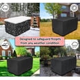 thumbnail image 7 of 45"X 30" X 22" Rectangle Cover for Firepit/Firetable models from Topeakmart, Navine, Pizzello, U-MAX, HOMREST, Bali, Endless Summer, Lowe's and other manufacturers, 7 of 7