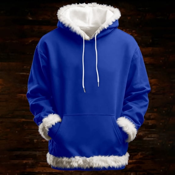 Women's Hoodie Sweatshirt with Pockets Fall Winter Fur Trim Fashion Hooded Sweatshirt Pullover Tops