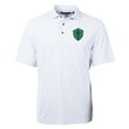 thumbnail image 2 of Men's-Cutter & Buck  White Seattle Sounders FC Big & Tall Virtue Eco Pique Tile Print Recycled Polo, 2 of 3