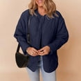 thumbnail image 4 of DDAPJ pyju Womens Lightweight Puffer Jacket Quilted Down Jacket Warm Winter Trendy Casual Outerwear with Pockets Navy M, 4 of 10