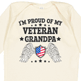 thumbnail image 4 of Inktastic I'm Proud of My Veteran Grandpa Boys or Girls Long Sleeve Baby Bodysuit, 4 of 5