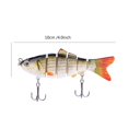 thumbnail image 1 of Swimbait, Se?uelo de Pesca Natural Multi-articulado Lucio Muskie Swimbait Curricán Cebo Duro Gancho Viaje(LD6-03 1 #) EOTVIA NO, 1 of 6