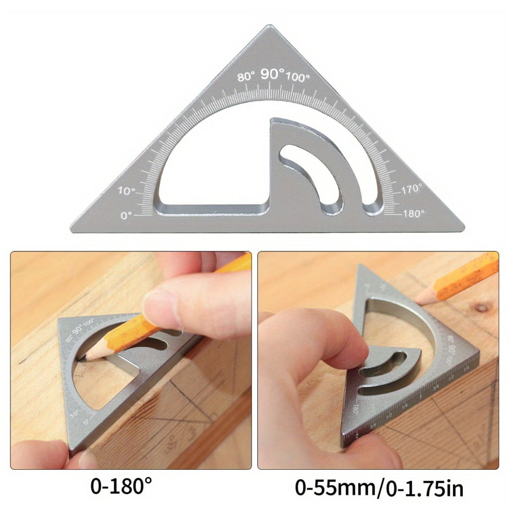 Professional Aluminum Alloy Angles Measuring Tool for Carpentry Home Improvement