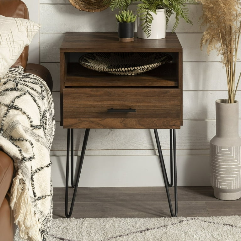 Kamille end table with storage deals