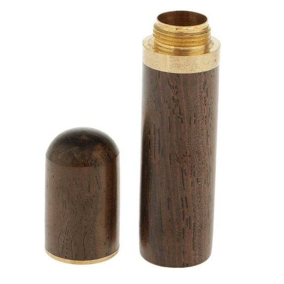 Portable Wooden Pocket Toothpick Holder, Sewing Storage Case