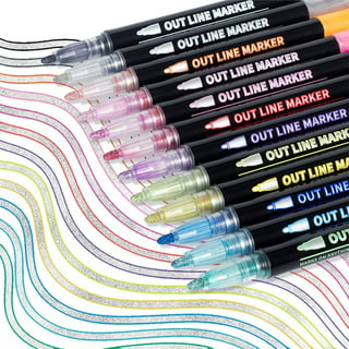 12 Gel Pens Pastel High Quality Fine Points Pen Adult Kids Coloring Books Drawing
