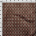 thumbnail image 3 of oneOone Cotton Poplin Fabric Geometric Ikat Printed Fabric 1 Yard 42 Inch Wide, 3 of 4