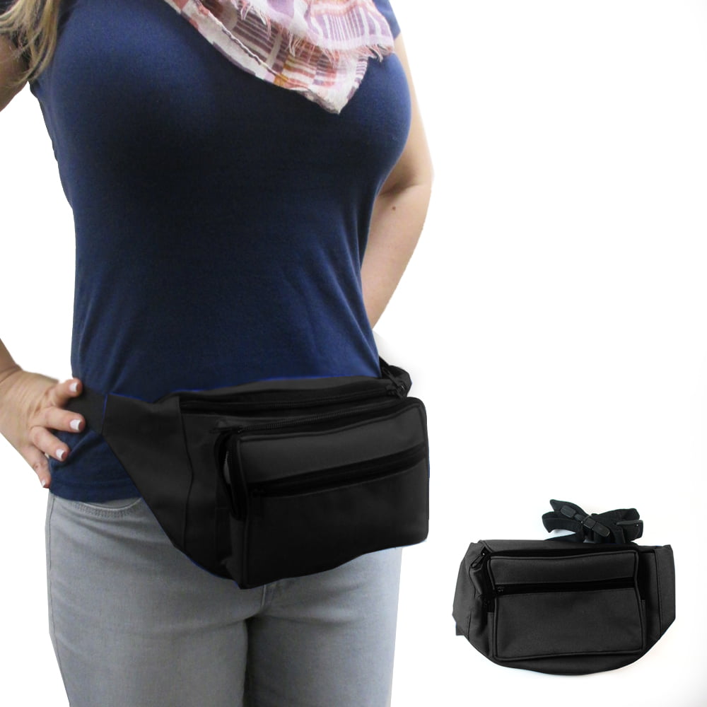 Waist Fanny Pack Adjustable Belt Bag Pouch Travel Sports Hip Purse ...