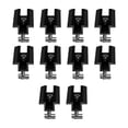 thumbnail image 3 of 10X Solar Panel Middle Clamp Black 70Mm Solar Slot Nut M8 Frame Height 30-42 Mm, 3 of 4