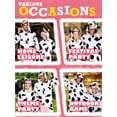 thumbnail image 4 of Cow Onesie Adults Unisex Animal Pajama Polyester One-Piece Sleepwear for Women and Men X-Large, 4 of 6