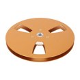 thumbnail image 1 of 7" X 1 4" Takeup Reel, Empty Plastic Take Up Reel To Reel Small Hub With 3 Holes Fits For 1 4" Tape Open Reel Machine, Empty Tape Reel For Reel To Reel Recording, 1 of 8