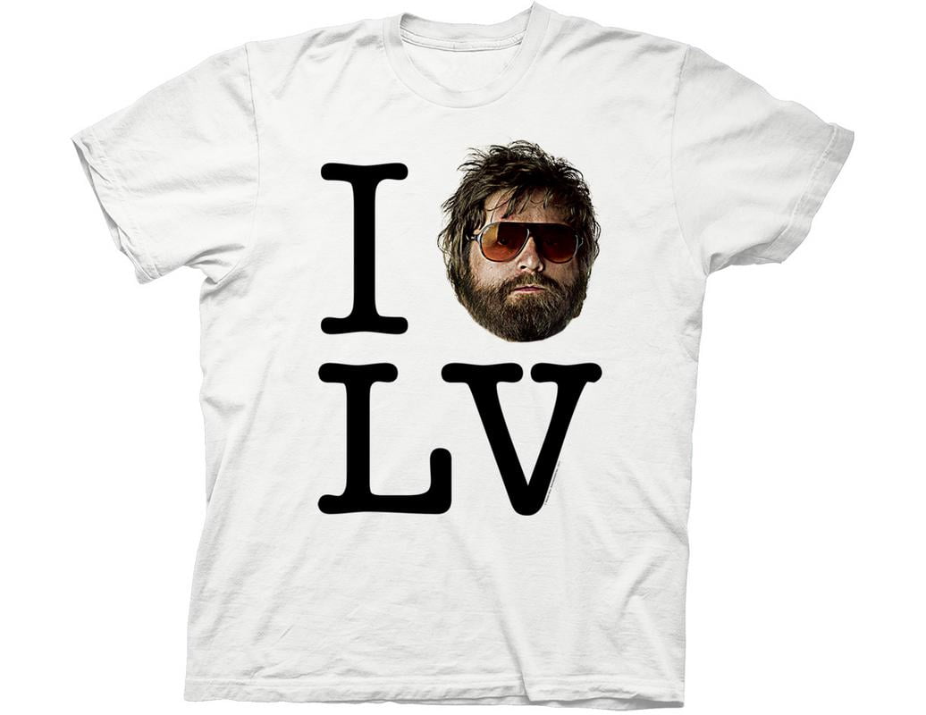 Heart Las Vegas Adult T-Shirt 3XL White 