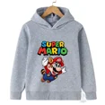 thumbnail image 3 of Ropa infantil con estampado creativo de Super Mario, sudadera informal de calle para hermano, sudadera deportiva para exteriores, sudadera con capucha para hermano de 2 a 14 años, 3 of 4