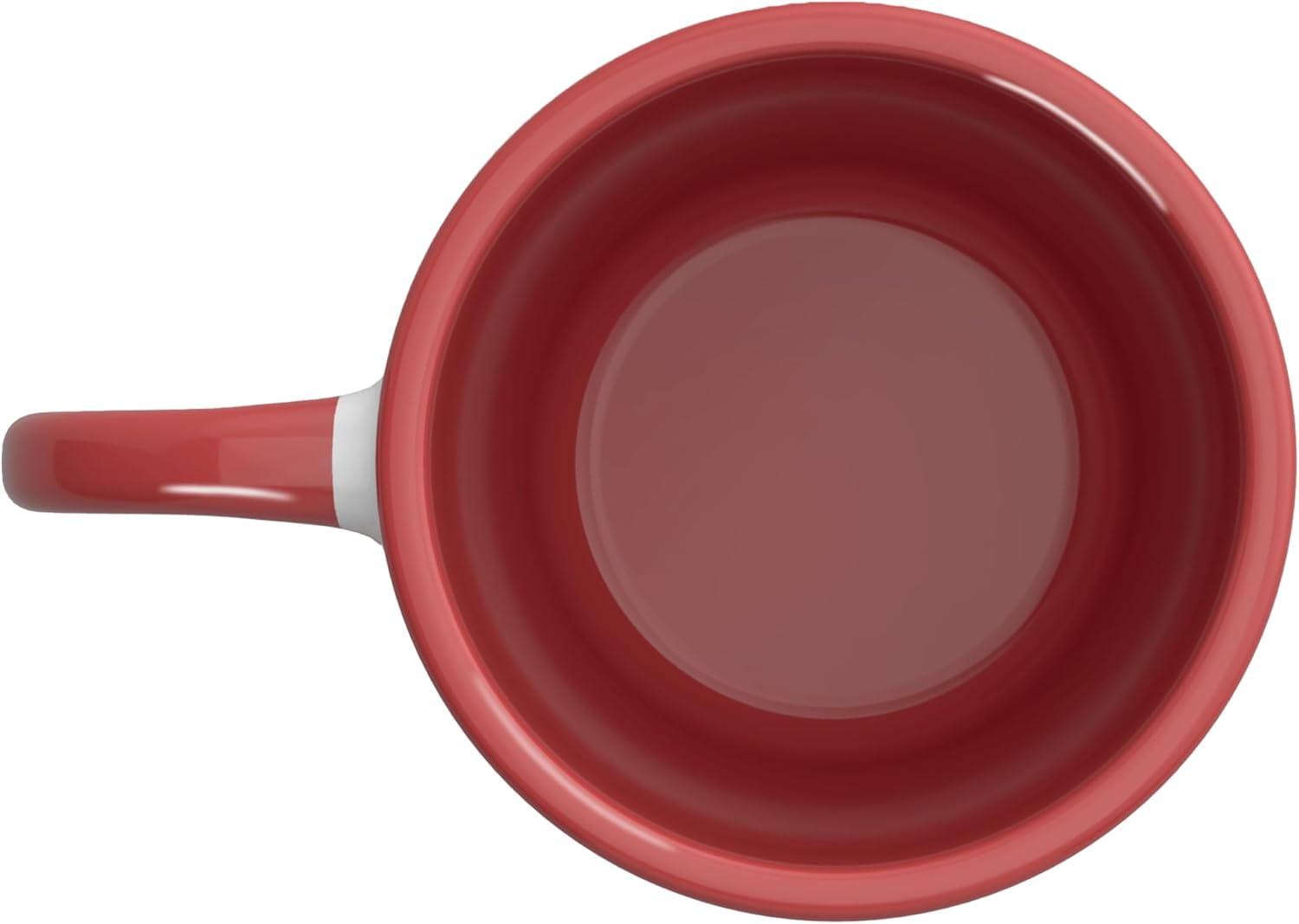 JJEAN-House Painter Decorator Paint Brush Celebrate Diversity Ceramic Mug, Red/White