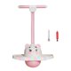 thumbnail image 1 of Pogo Jump Ball con luz antideslizante para fitness, regalo ideal para entrenamiento corporal. Rosa, 1 of 8