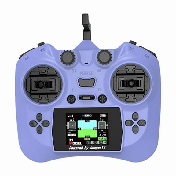 Smart Remote Controller TX Color Screen Transmitter Hall Sensor Gimbals ELRS 2.4G 100mW 12CH for FPV RC Drone C